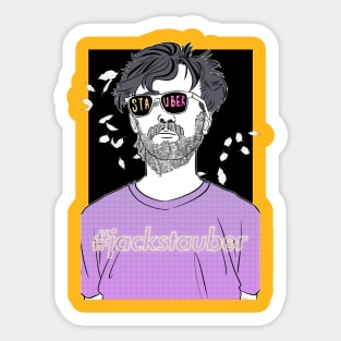 #jackstauber in POP CULTURE Sticker